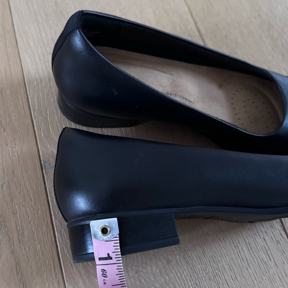 Clarks Juliet Monte Pump Black Womans 7.5 - Picture 7 of 8